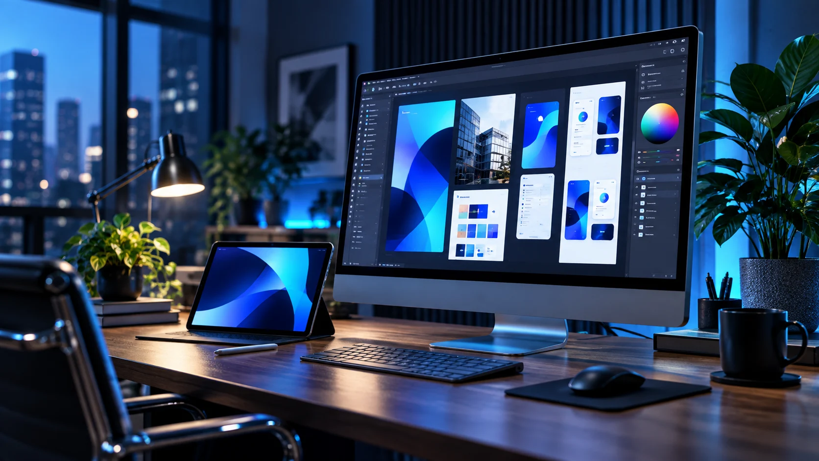 Web Applications workspace illustration