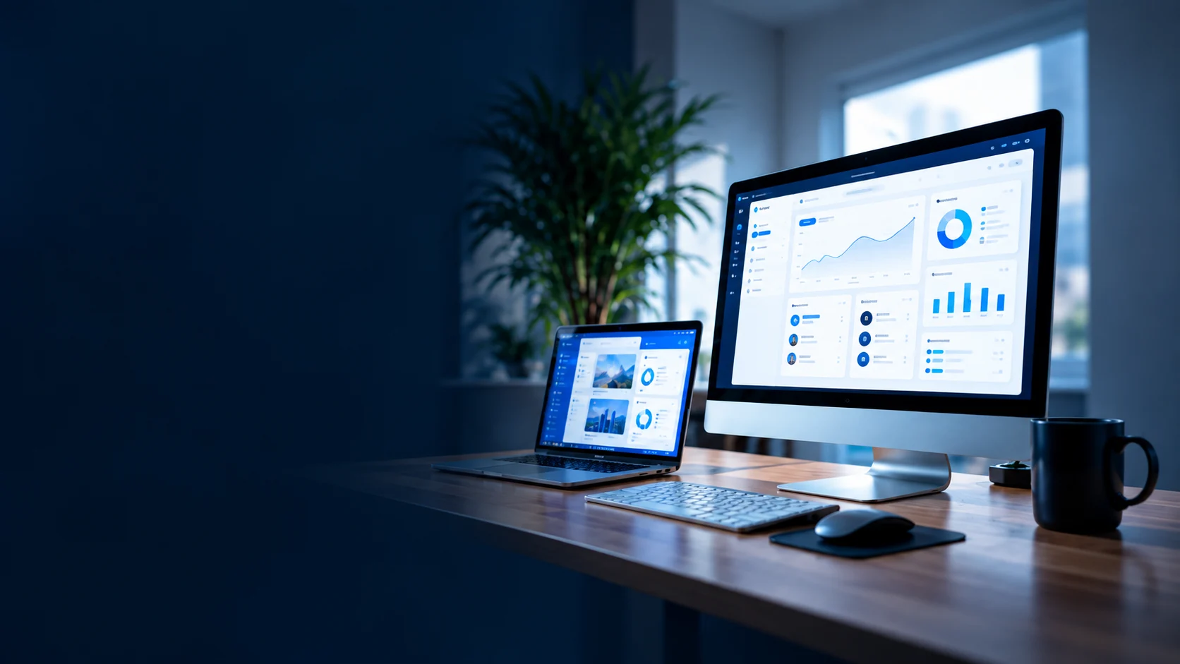 Business Websites workspace illustration